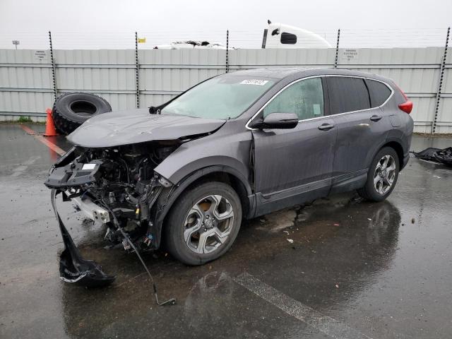HONDA CR-V EX 2017 with VIN 2HKRW2H58HH688071 - Photo from auction