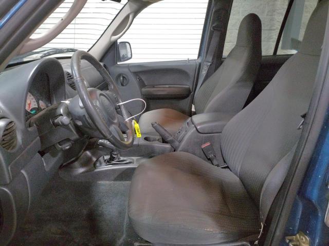 Photo 7 from auction – 2003 JEEP LIBERTY SP with VIN 1J4GL48K73W652287