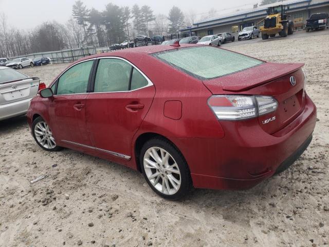 Photo 2 from auction – 2010 LEXUS HS 250H with VIN JTHBB1BA4A2021940