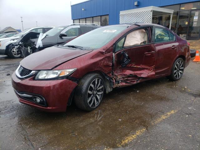 HONDA CIVIC EXL 2015 مع رقم تعريف المركبة 19XFB2F95FE047210 - صورة من المزاد