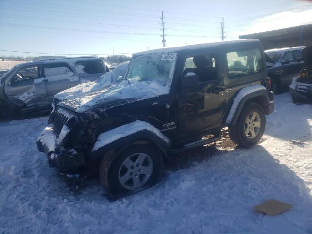 JEEP WRANGLER S 2012 with VIN 1C4AJWAGXCL181515 - Photo from auction