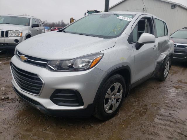 CHEVROLET TRAX LS 2018 with VIN 3GNCJKSB1JL376545 - Photo from auction