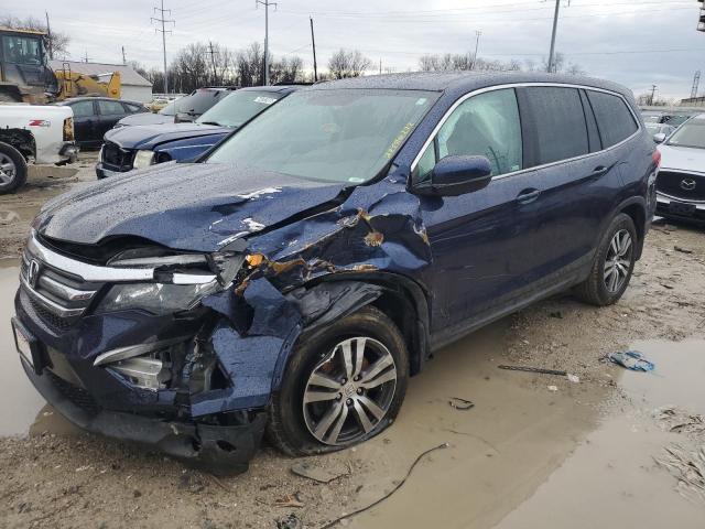 HONDA PILOT EXL 2017 with VIN 5FNYF6H52HB088728 - Photo from auction