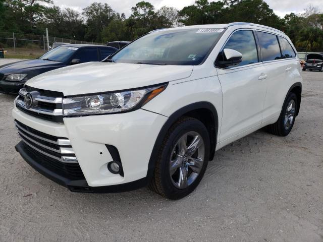 Photo 1 from auction – 2019 TOYOTA HIGHLANDER with VIN 5TDDZRFH4KS725044