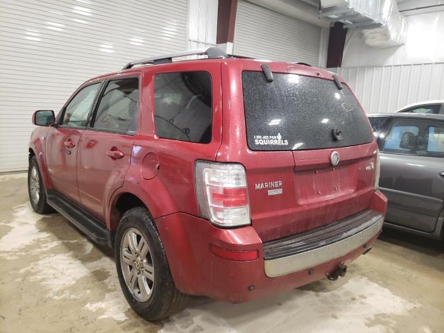 Photo 2 from auction – 2008 MERCURY MARINER PR with VIN 4M2CU97128KJ10417