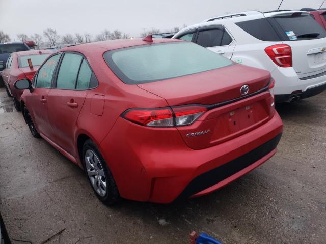 Photo 2 from auction – 2021 TOYOTA COROLLA LE with VIN 5YFEPMAE0MP178148