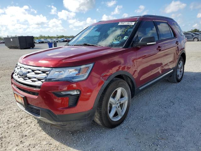 FORD EXPLORER X 2019 with VIN 1FM5K7D8XKGB03022 - Photo from auction