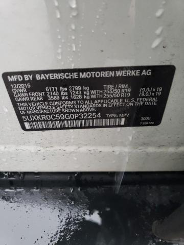 Photo 14 from auction – 2016 BMW X5 XDRIVE3 with VIN 5UXKR0C59G0P32254