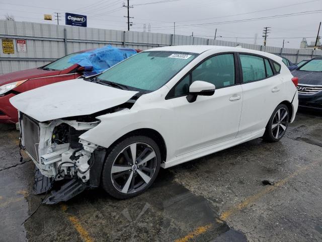 SUBARU IMPREZA SP 2018 with VIN 4S3GTAK64J3725744 - Photo from auction