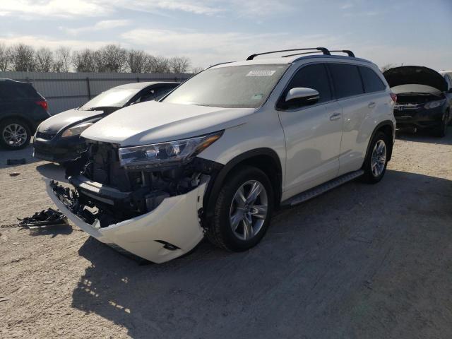 TOYOTA HIGHLANDER 2019 with VIN 5TDYZRFH6KS354390 - Photo from auction