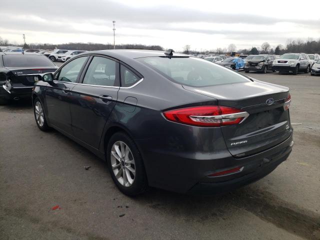 Photo 2 from auction – 2019 FORD FUSION SE with VIN 3FA6P0HD7KR279677