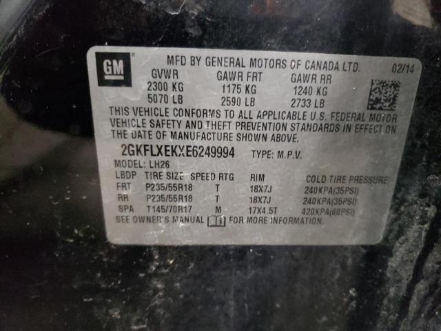 Photo 14 from auction – 2014 GMC TERRAIN SL with VIN 2GKFLXEKXE6249994