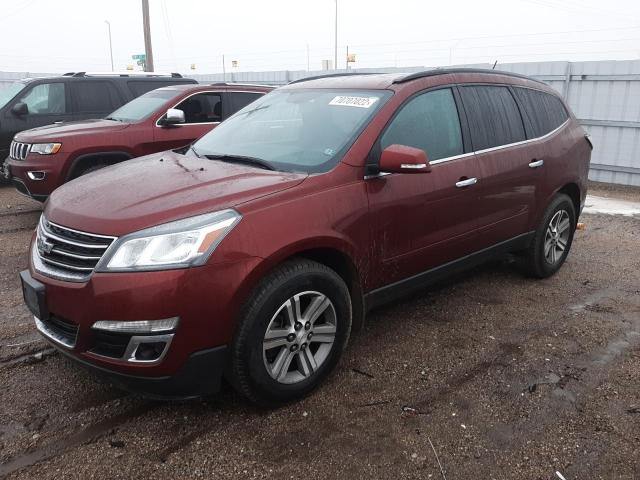 CHEVROLET TRAVERSE L 2015 with VIN 1GNKVHKD7FJ372633 - Photo from auction