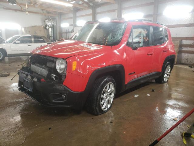 Photo 1 from auction – 2018 JEEP RENEGADE L with VIN ZACCJABB5JPH93869