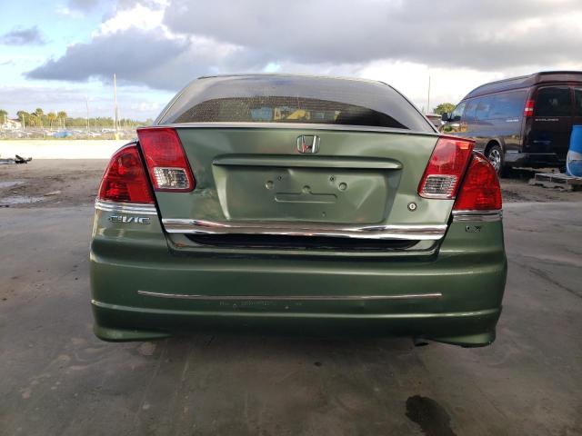 Photo 6 from auction – 2004 HONDA CIVIC LX with VIN 2HGES16544H597763