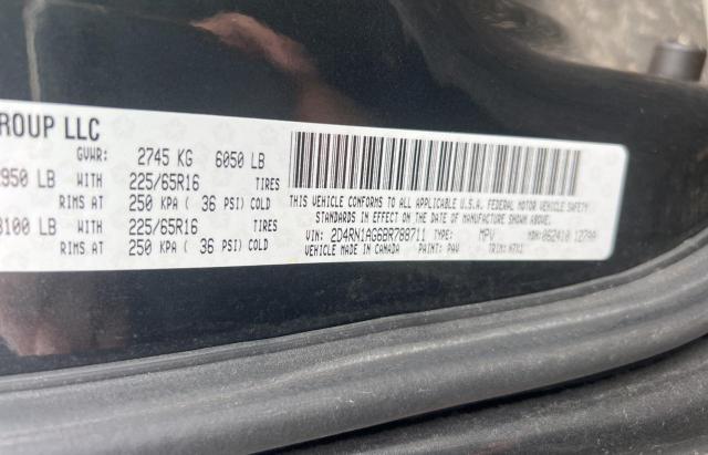 Photo 10 from auction – 2011 DODGE GRAND CARA with VIN 2D4RN1AG6BR788711