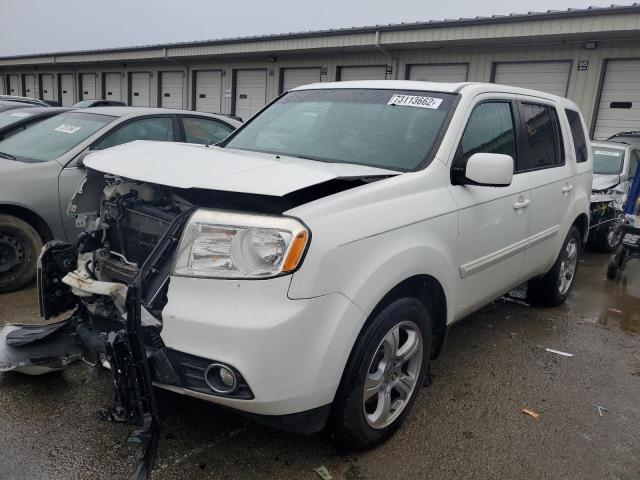 HONDA PILOT EXL 2012 with VIN 5FNYF4H53CB084099 - Photo from auction
