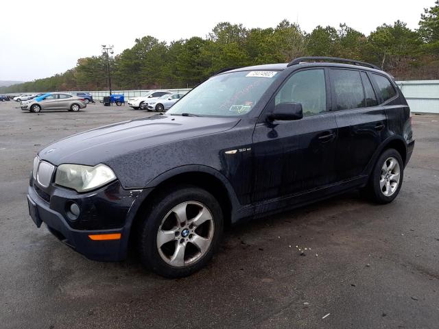 BMW X3 3.0SI 2008 with VIN WBXPC93468WJ21779 - Photo from auction