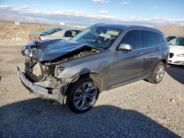 BMW X3 SDRIVE2 2016 with VIN 5UXWZ7C59G0R33209 - Photo from auction
