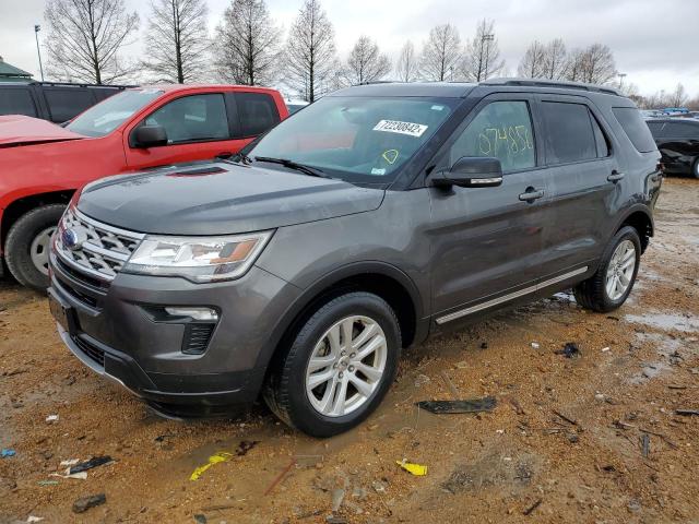 FORD EXPLORER X 2018 with VIN 1FM5K8D8XJGA67658 - Photo from auction