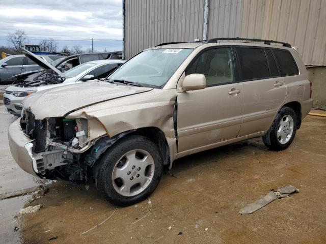 TOYOTA HIGHLANDER 2006 with VIN JTEDP21A660121801 - Photo from auction