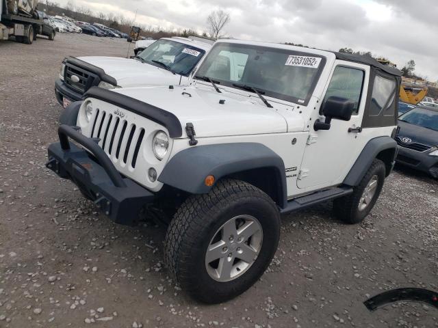 JEEP WRANGLER S 2016 with VIN 1C4AJWAG7GL190677 - Photo from auction