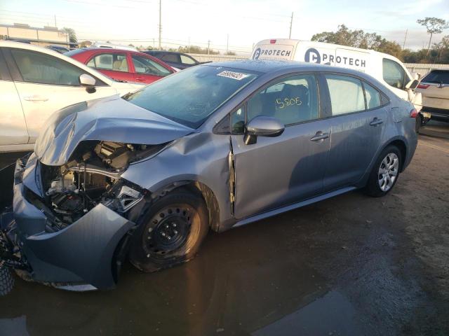 TOYOTA COROLLA LE 2020 with VIN 5YFEPRAE2LP117301 - Photo from auction