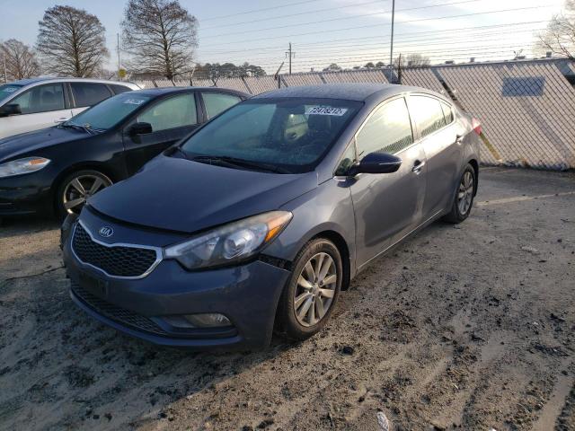 KIA FORTE EX 2015 with VIN KNAFX4A89F5368896 - Photo from auction