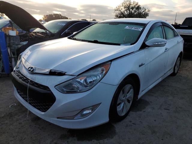 Photo 1 from auction – 2013 HYUNDAI SONATA HYB with VIN KMHEC4A45DA066058
