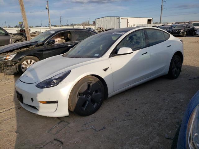 TESLA MODEL 3 2022 with VIN 5YJ3E1EB2NF288787 - Photo from auction