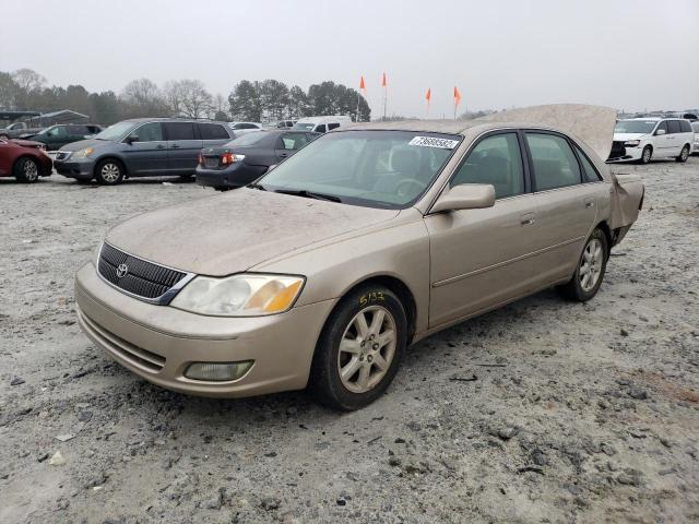 TOYOTA AVALON XL 2002 with VIN 4T1BF28B92U231270 - Photo from auction