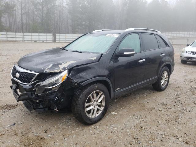 KIA SORENTO LX 2015 with VIN 5XYKTCA62FG656451 - Photo from auction