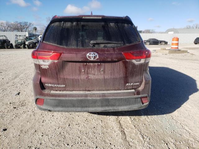 Photo 6 from auction – 2019 TOYOTA HIGHLANDER with VIN 5TDJZRFH9KS980484