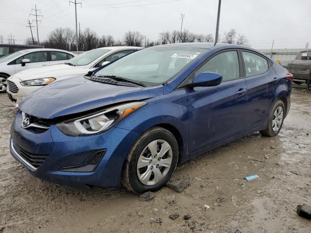 HYUNDAI ELANTRA SE 2016 with VIN 5NPDH4AE6GH664697 - Photo from auction