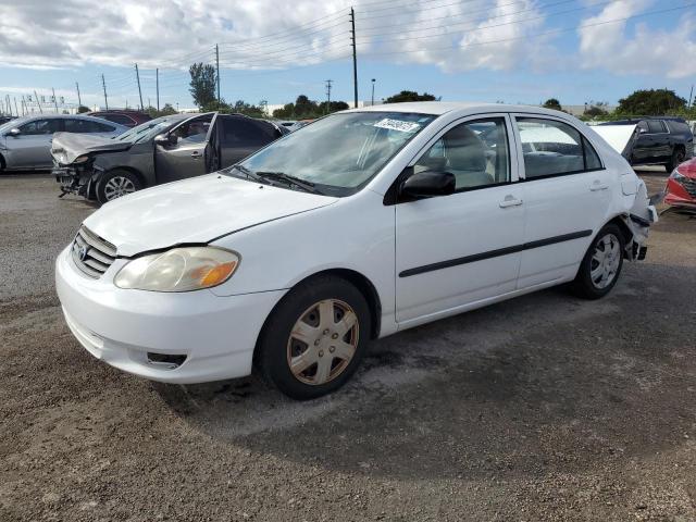 Photo 1 from auction – 2003 TOYOTA COROLLA CE with VIN 1NXBR32EX3Z057095