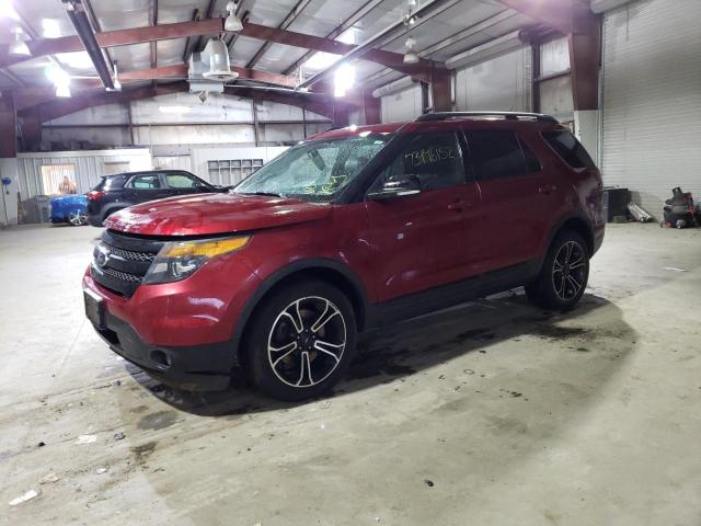 Photo 1 from auction – 2015 FORD EXPLORER S with VIN 1FM5K8GT7FGB47233