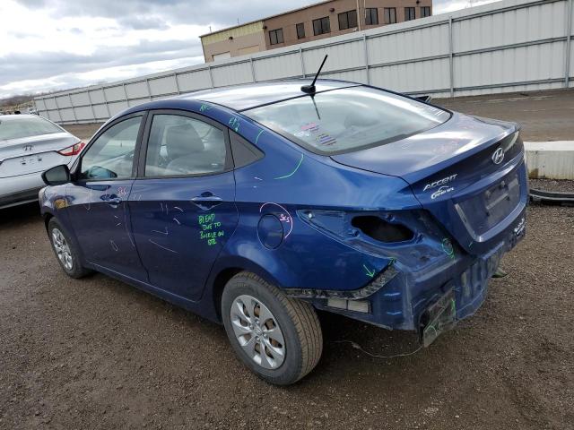 Photo 2 from auction – 2016 HYUNDAI ACCENT SE with VIN KMHCT4AE0GU108512