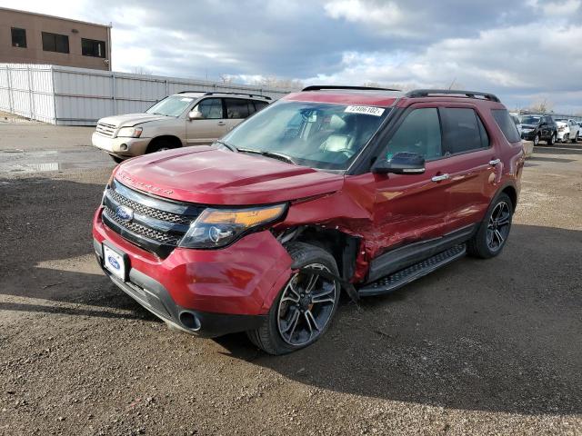 FORD EXPLORER S 2014 with VIN 1FM5K8GT8EGB27037 - Photo from auction