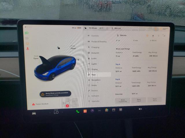 Photo 9 from auction – 2022 TESLA MODEL 3 with VIN 5YJ3E1EA3NF370065