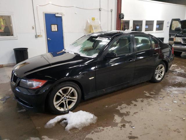 BMW 328 I 2008 with VIN WBAVA37508NL45854 - Photo from auction