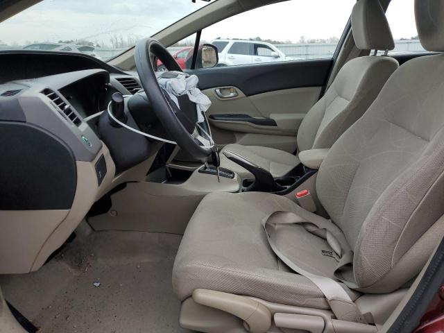 Photo 7 from auction – 2012 HONDA CIVIC LX with VIN 19XFB2F54CE374268