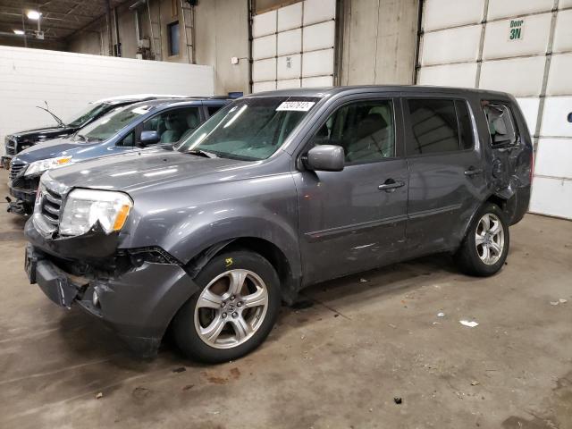 HONDA PILOT EXL 2012 with VIN 5FNYF4H52CB033936 - Photo from auction