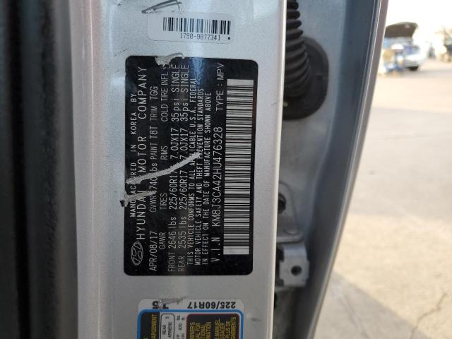 Photo 14 from auction – 2017 HYUNDAI TUCSON LIM with VIN KM8J3CA42HU476328