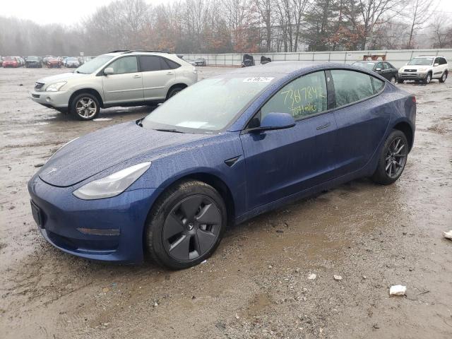 TESLA MODEL 3 2022 with VIN 5YJ3E1EA3NF370065 - Photo from auction