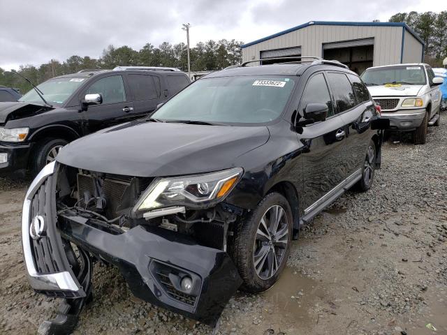NISSAN PATHFINDER 2017 with VIN 5N1DR2MN4HC618081 - Photo from auction