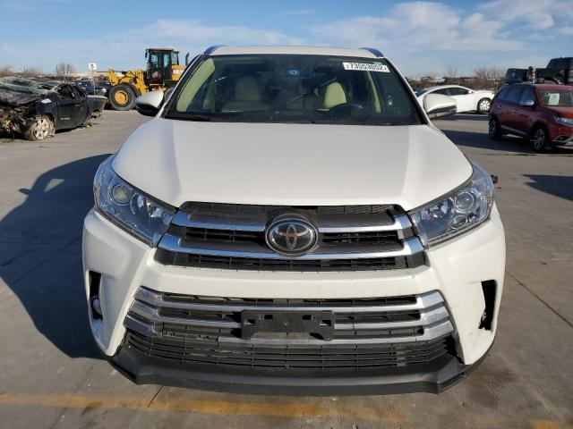 Photo 5 from auction – 2018 TOYOTA HIGHLANDER with VIN 5TDYZRFH9JS274600