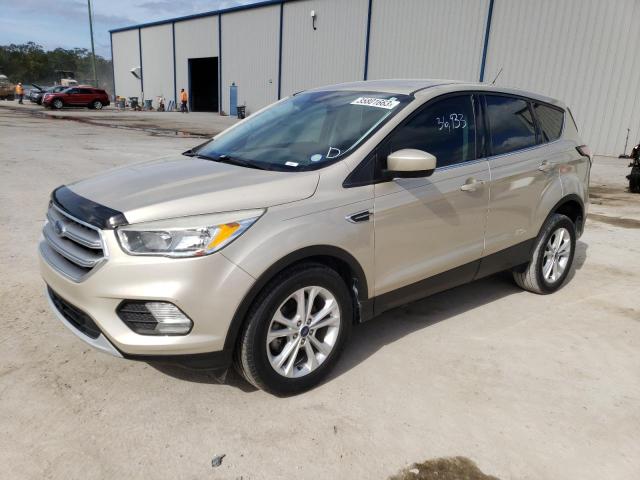 FORD ESCAPE SE 2017 with VIN 1FMCU0GD9HUE86754 - Photo from auction