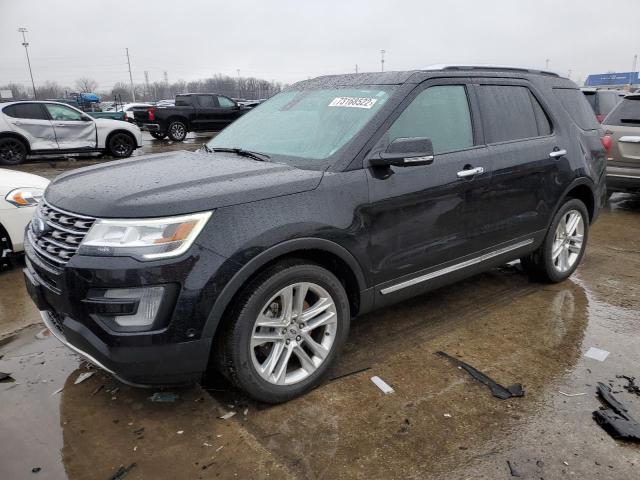 FORD EXPLORER L 2017 with VIN 1FM5K8F82HGD37764 - Photo from auction
