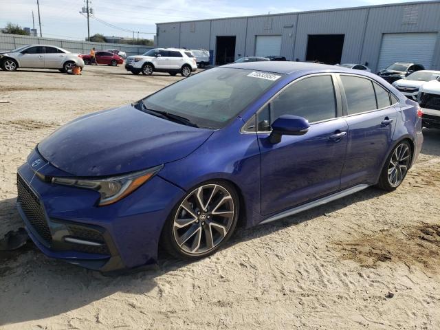 TOYOTA COROLLA SE 2020 with VIN 5YFS4RCE8LP051913 - Photo from auction