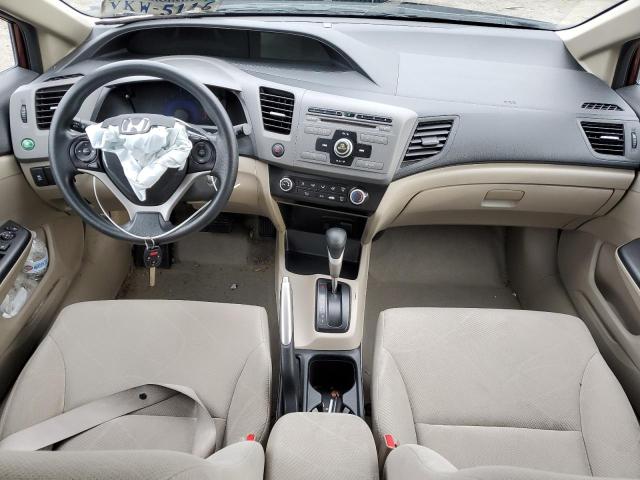 Photo 8 from auction – 2012 HONDA CIVIC LX with VIN 19XFB2F54CE374268